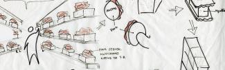 Sketch of Mycelium growth room